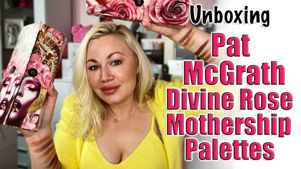 Unboxing pat McGrath Devine Rose mothership palettes