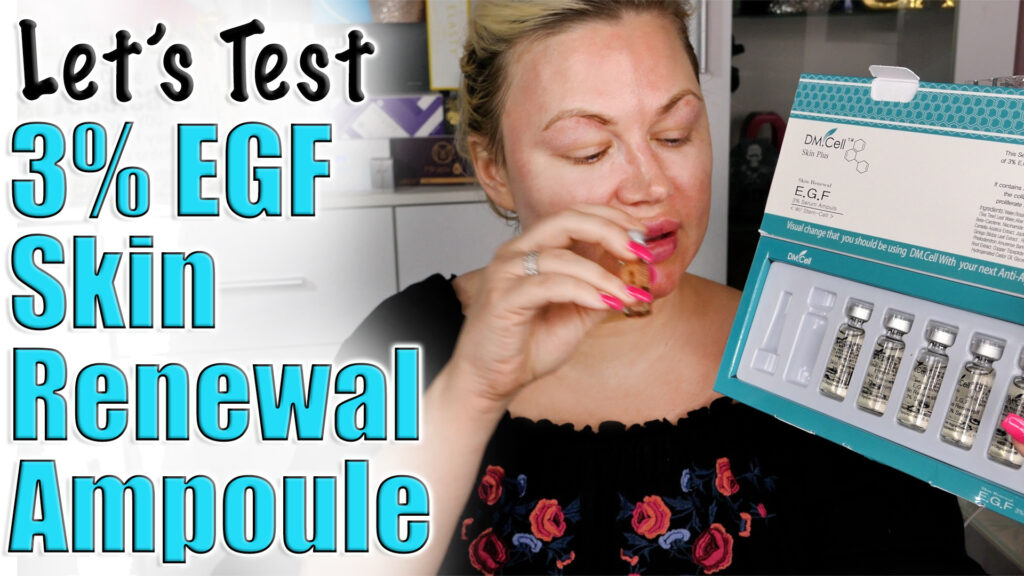 3% EGF Skin Renewal Ampoule lets test