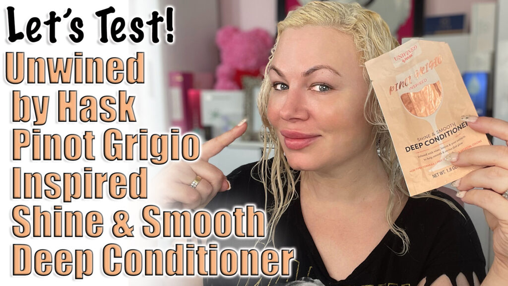 Unwined by Hask Pinot Grigio Inspired Shine & Smooth Deep Conditioner